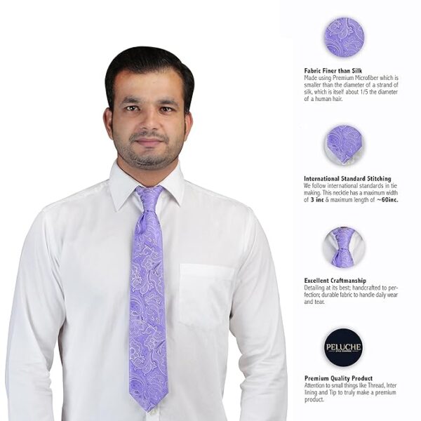 Designer Silk Tie - Image 2